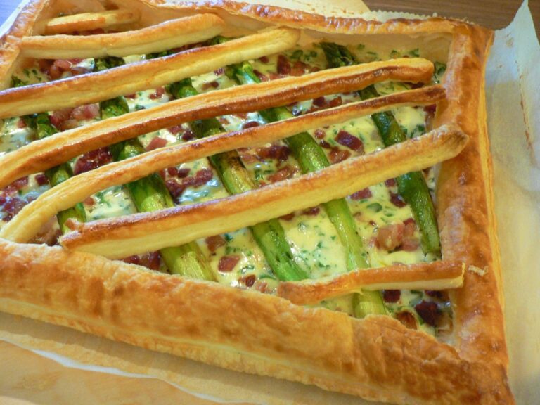 Asparagus and Bacon Tart Recipe