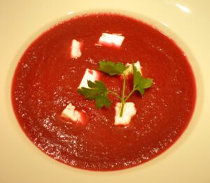 Beetroot Soup with Feta Recipe