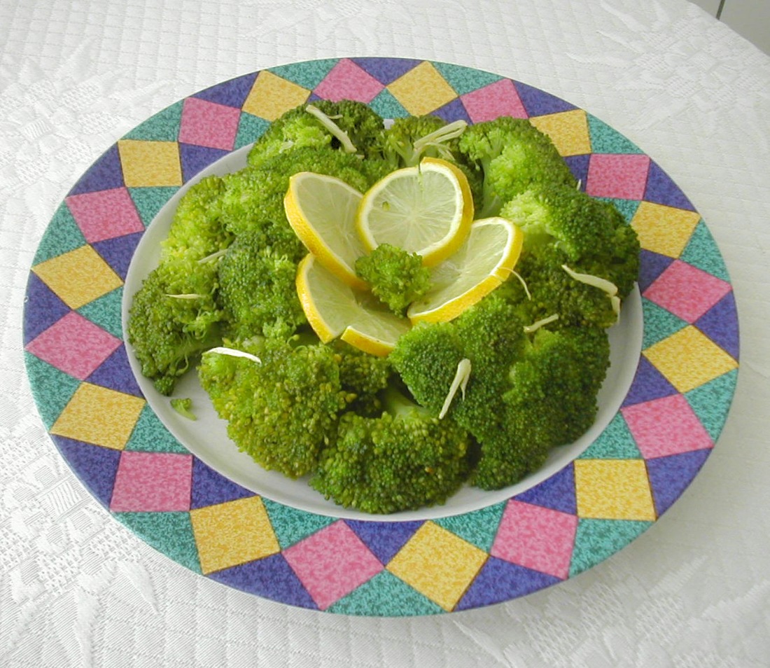 Broccoli with Olive Oil and Lemon Recipe