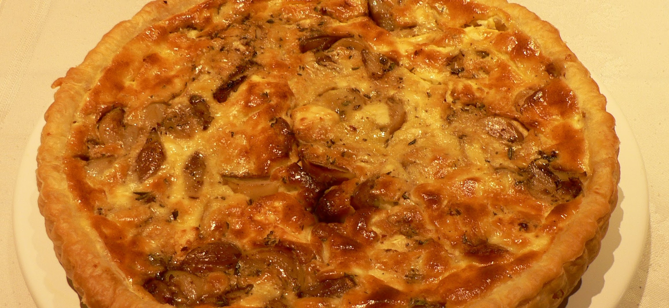 Caramelized Garlic Tart