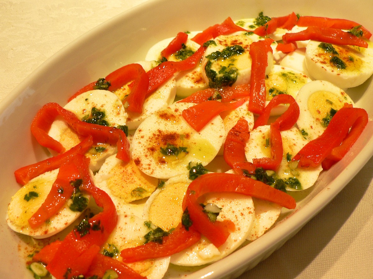 Egg Red Pepper Salad Recipe