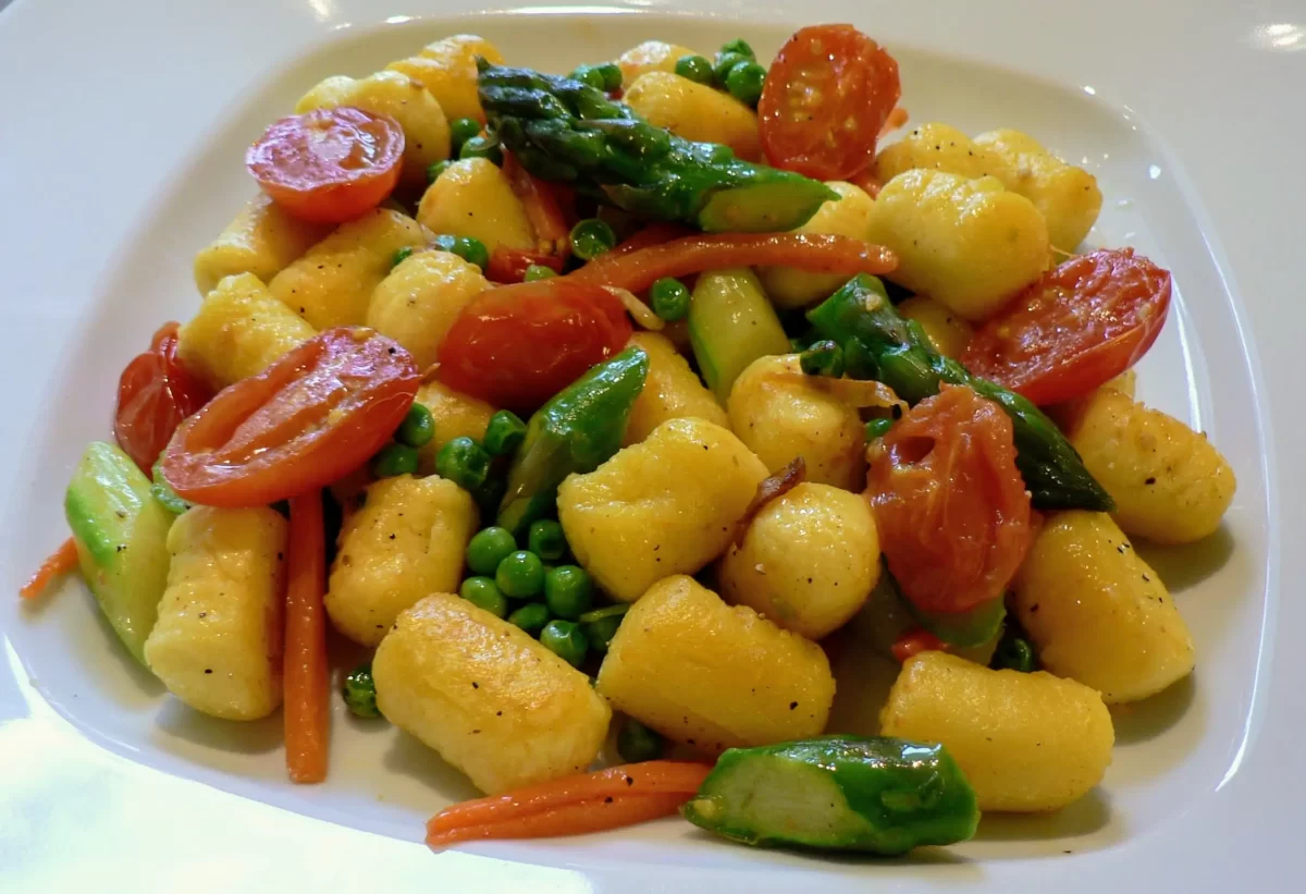 Gnocchi with Spring Vegetables