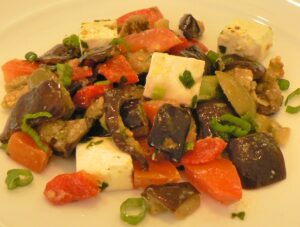 Greek Eggplant Salad Recipe