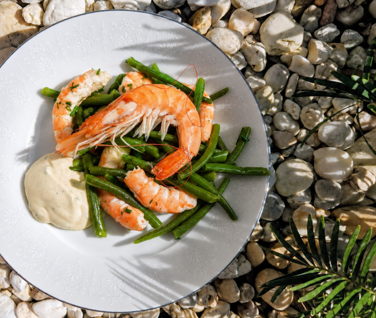 Green Bean and Shrimp Salad