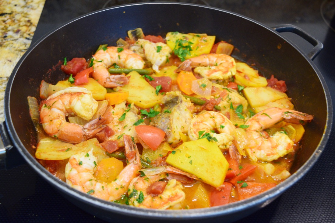 Moroccan Seafood Tagine