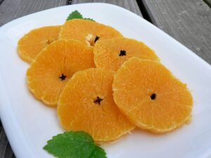 Poached Oranges with Grand Marnier Recipe