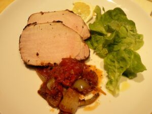 Pork Roast with Tomatoes and Fennel Recipe