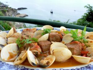 Portuguese Pork and Clam Stew Recipe