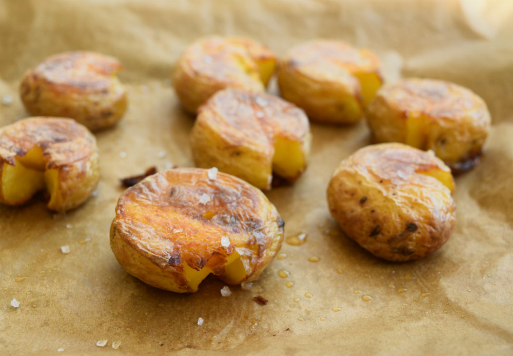 Portuguese Punched Down Potatoes Recipe