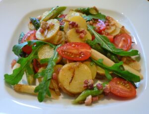 Potato and Roasted Asparagus Salad Recipe