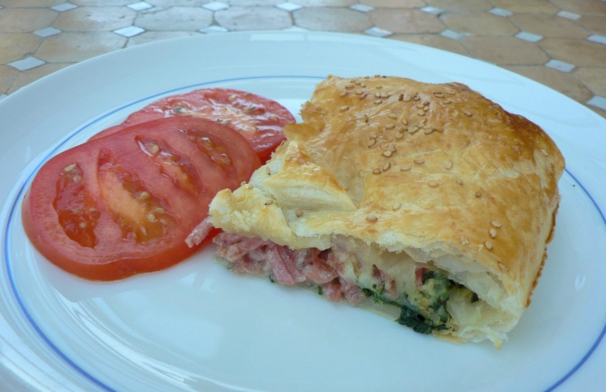 Salami and Mozzarella Tart – Flexitarian Kitchen