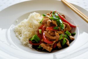 Spicy Chicken with Peppers and Cashew Nuts Recipe