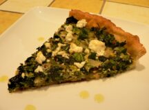 Spinach and Feta Cheese Quiche