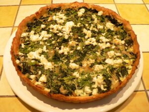 Spinach and Feta Cheese Quiche Recipe