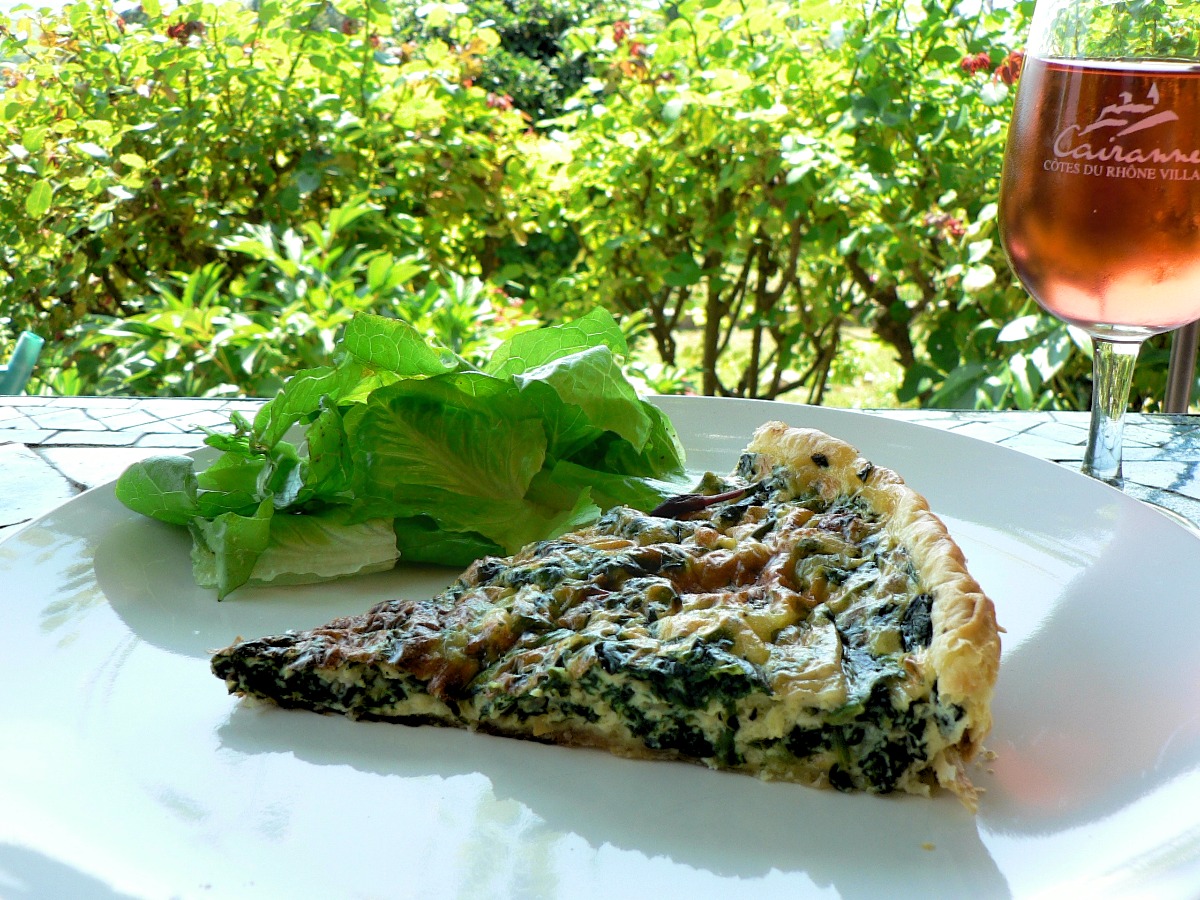 Spinach and Goat Cheese Tart Flexitarian Kitchen