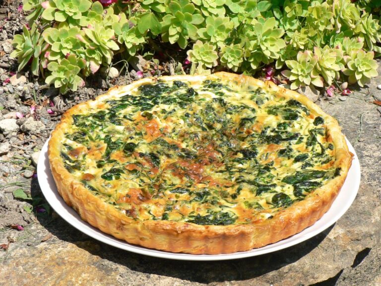Spinach and Goat Cheese Tart Flexitarian Kitchen