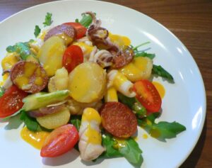 Squid and Potato Salad with Aïoli Recipe
