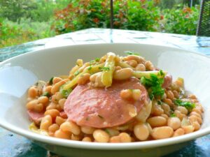 White Beans with Cotechino Sausage Recipe