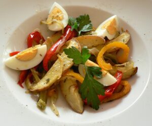 Roasted Potato and Bell Pepper Salad Recipe
