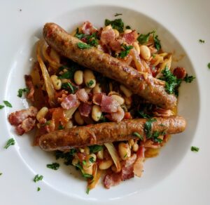 Braised Fennel, Cannellini Beans and Italian Sausage Recipe