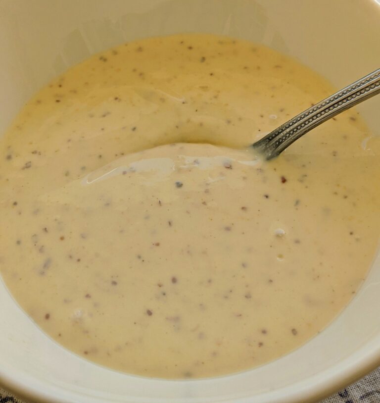 Creamy Honey Mustard Sauce