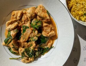 Palak Chicken Curry