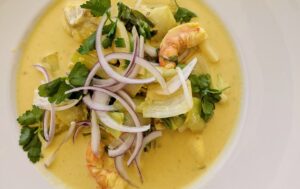 Thai Fish Soup with Bok Choy
