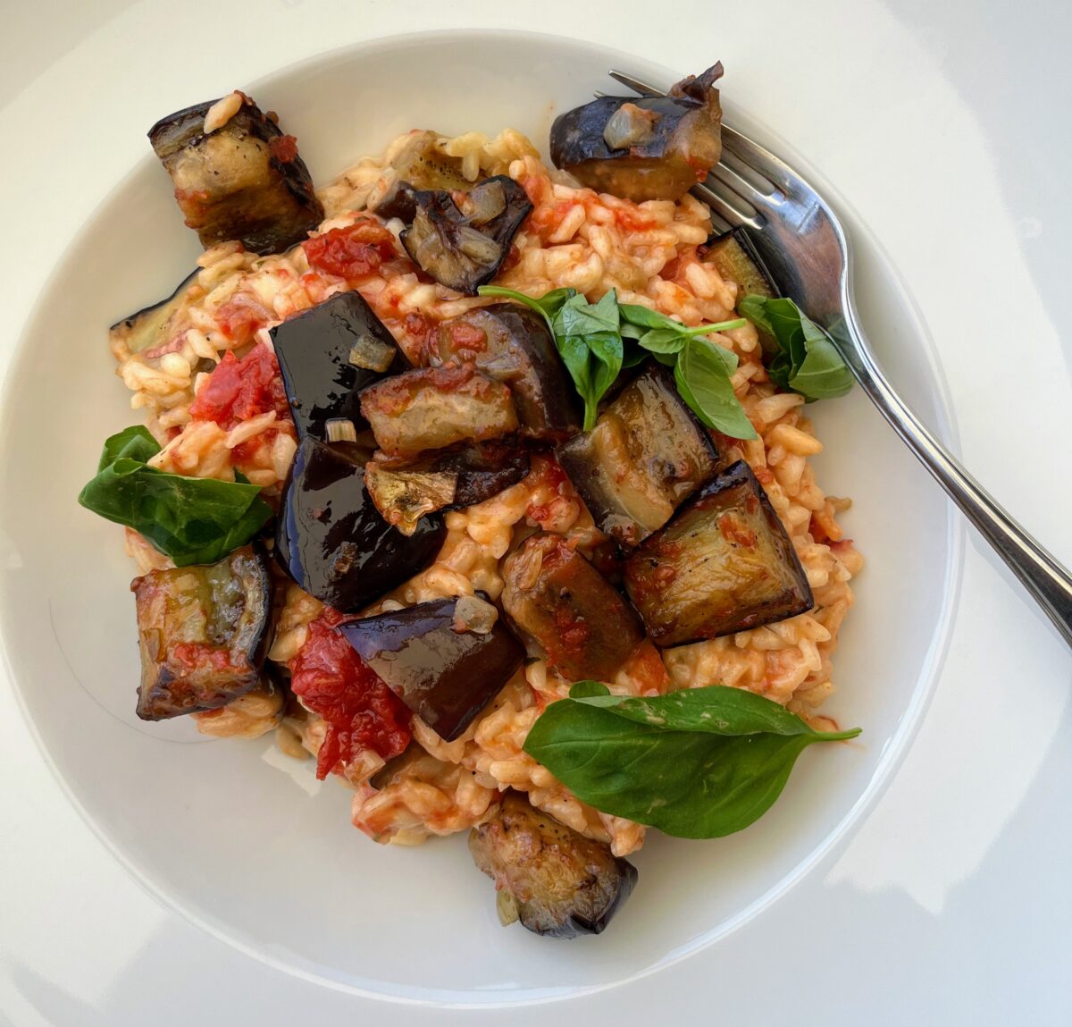 Risotto alle Melanzane