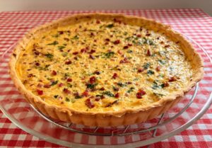 Sauerkraut Quiche