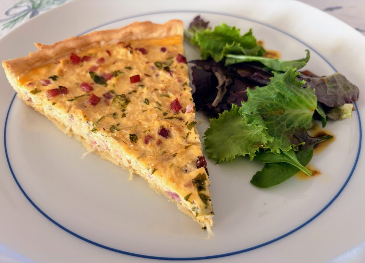 Sauerkraut Quiche