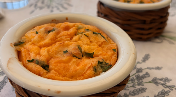 Crustless Quiche in Ramekins