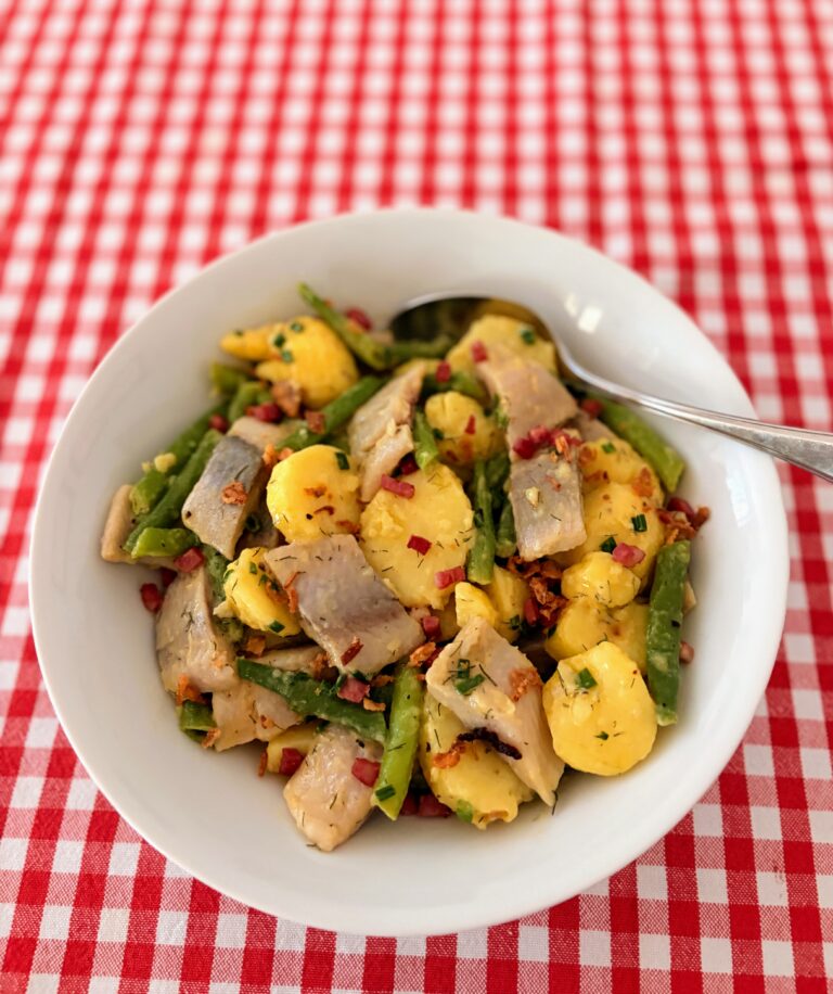Pickled Herring and Potato Salad