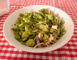 Two-Bean Salad with Feta and Fresh Dill