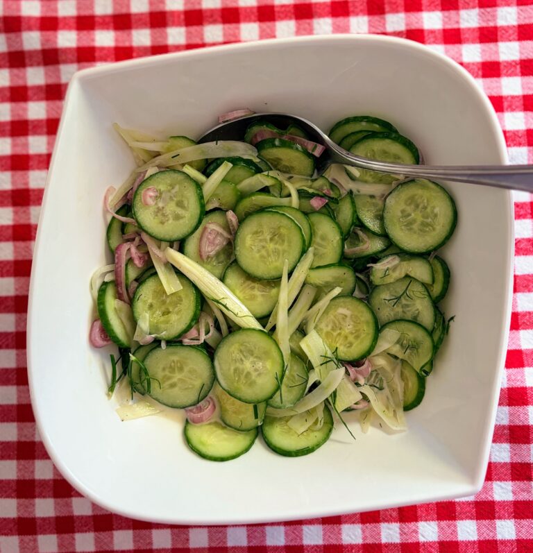 Bayerischer Gurkensalat