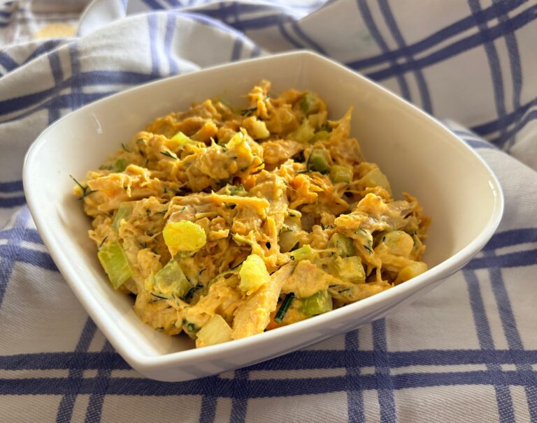 Chicken Salad with Turmeric Mayonnaise