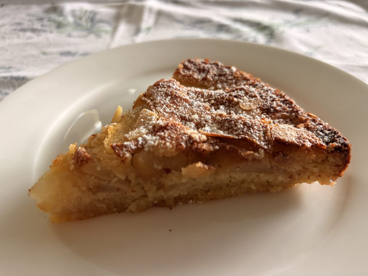Pear Frangipane Cake