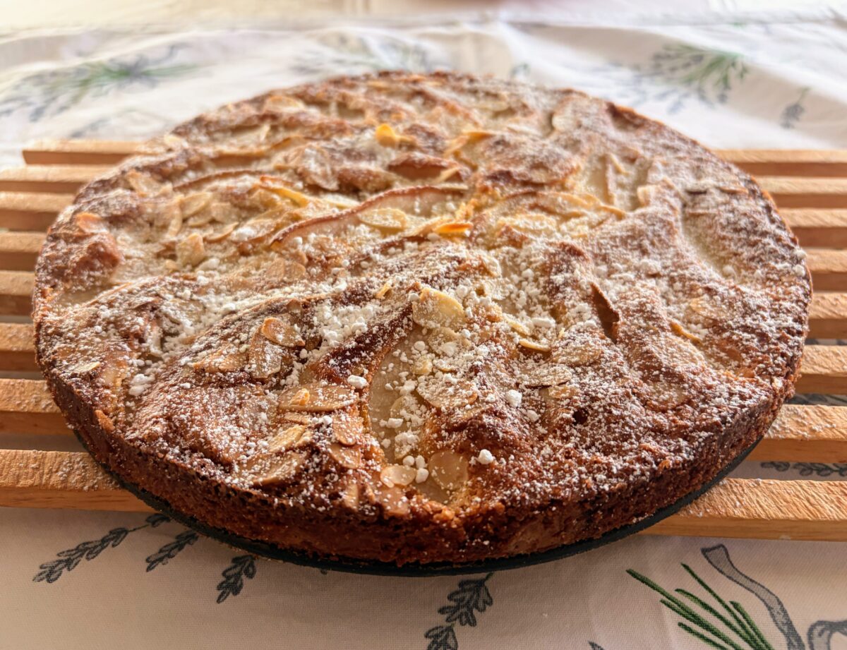 Pear Frangipane Cake