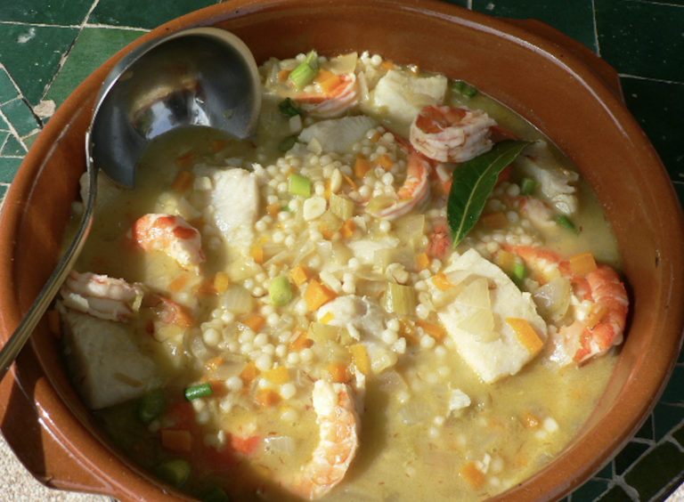 Provençal Bouridde with Parsley Aïoli