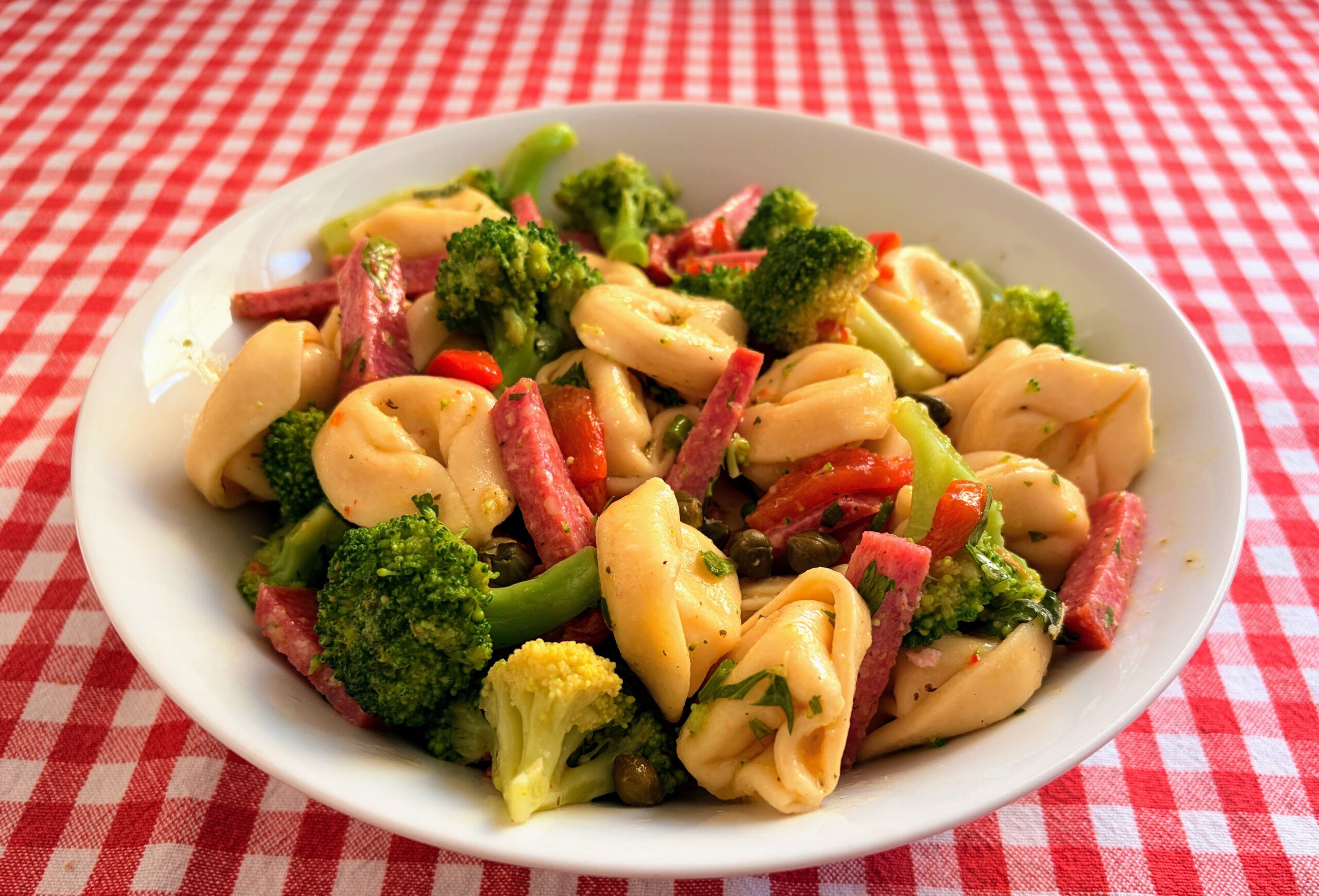 Tortellini and Broccoli Salad