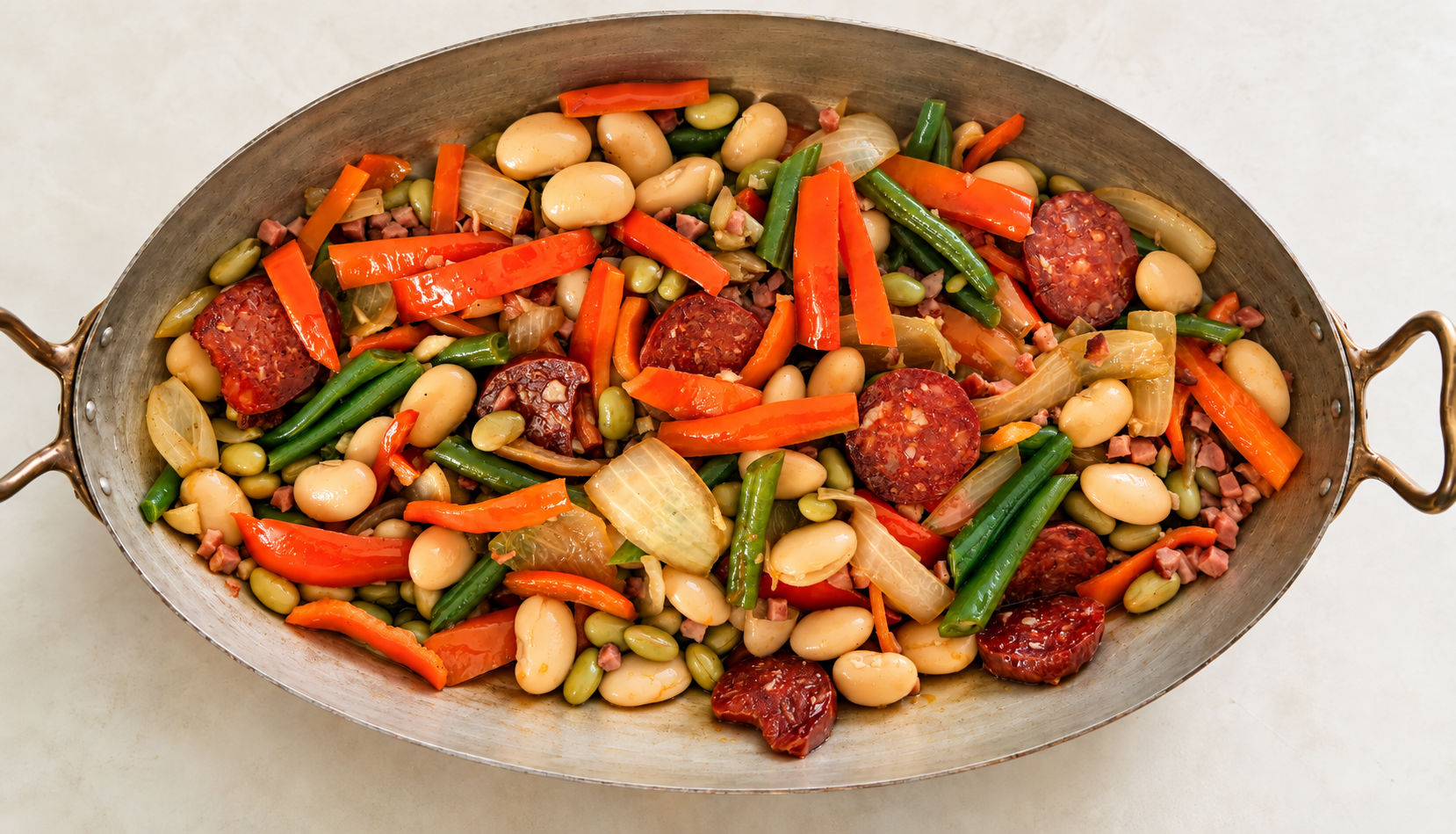 Catalan Beans with Chorizo